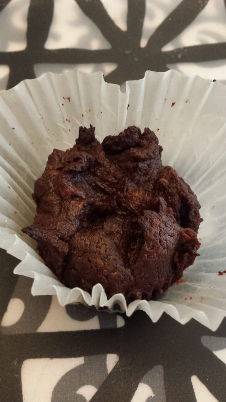 Flourless Chocolate Muffins