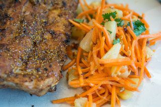 Carrot Slaw with Pineapple