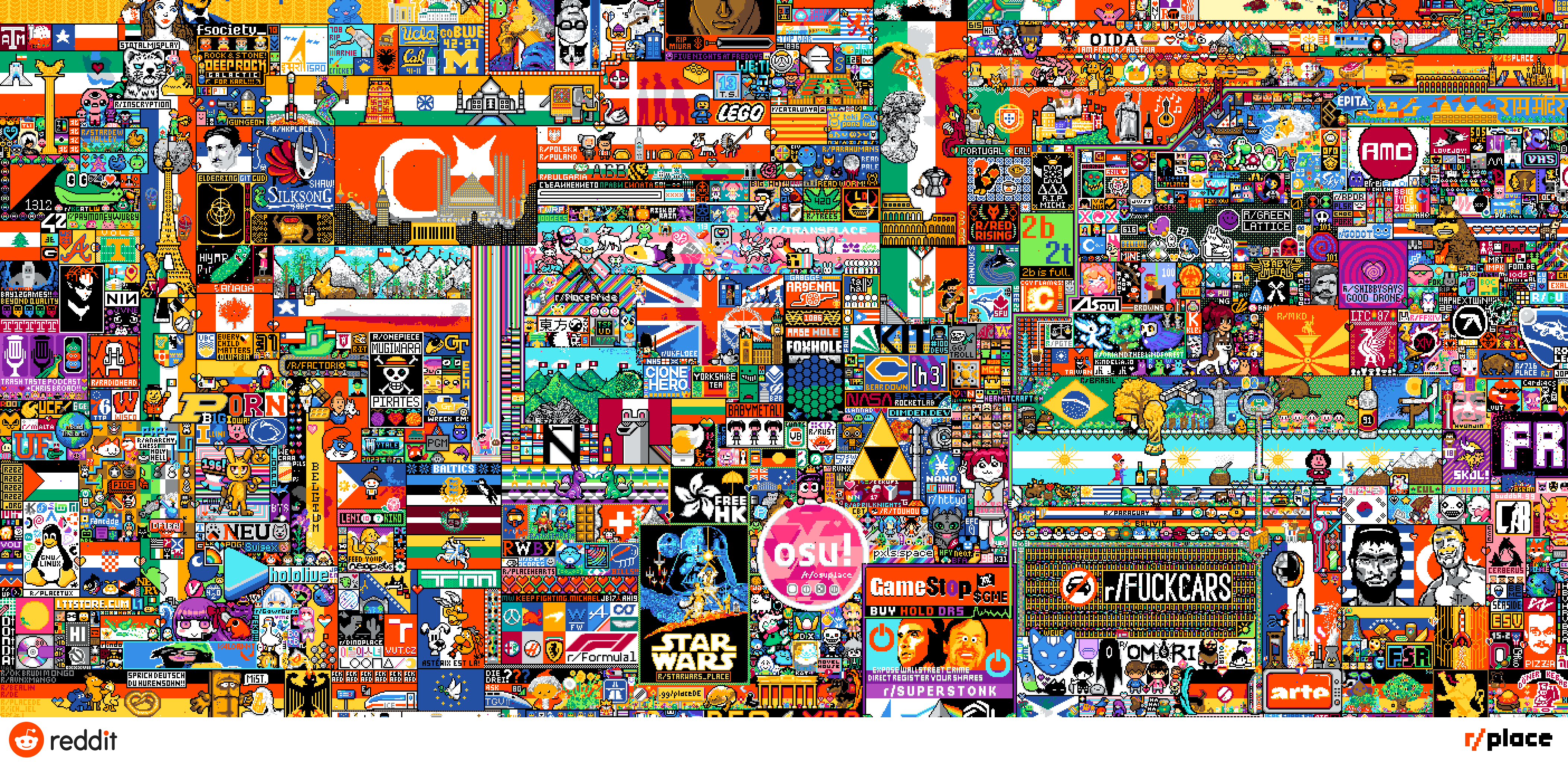 r/place is back (again) : r/reddit