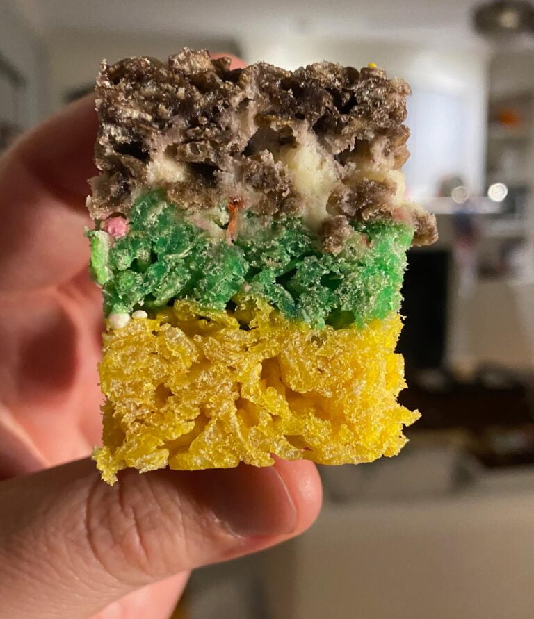 King Cake Rice Krispies